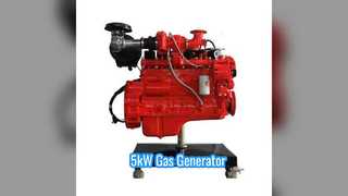 Gerador de gás 5kw com eficiência de 85-95% KGC80NS
