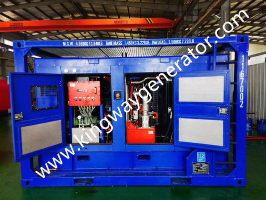 ATEX Zona 2 375CFM Sullair Compressor de ar diesel à prova de explosão Kingway DNV Frame