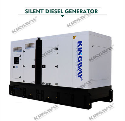 Grupo de gerador diesel silencioso de Kingway 500KVA  Engine