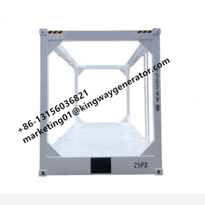 Os recipientes a pouca distância do mar de envio galvanizados personalizados de DNV 2.7-1 moldam o patim de levantamento 20ft