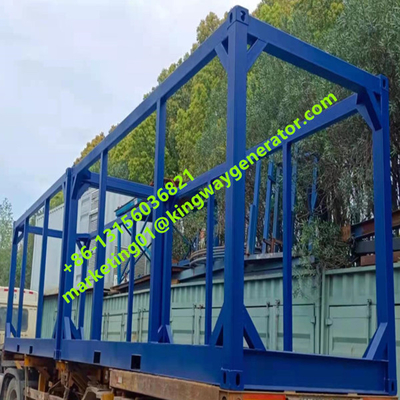 Dimensão durável do quadro principal do contentor da construção de aço 20ft