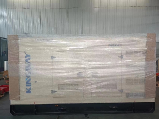 Gerador de Cummins 200kw do gás 250KVA natural silencioso para o condicionador de ar da bomba de calor do gás
