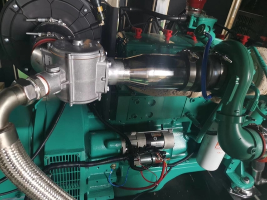Gerador de Cummins 200kw do gás 250KVA natural silencioso para o condicionador de ar da bomba de calor do gás