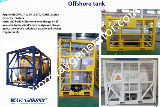 Patim de levantamento DNV do contentor do quadro para plataformas a pouca distância do mar do gerador
