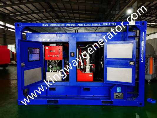 Pressão da barra do compressor de ar 750CFM do motor diesel de Sullair da zona 2 de Kingway ATEX 10,3