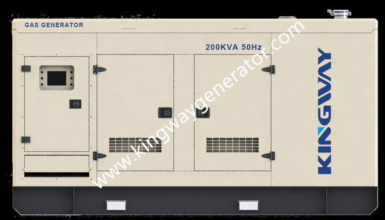 O biogás silencioso de 75KVA 60KW pôs o motor de gás de Weichai Yuchai Cummins do grupo de gerador