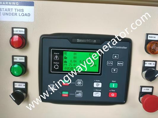 O gerador de alta qualidade do gás natural do NG 90KW de Kingway do CE pôs o baixo consumo por Cummins Engine