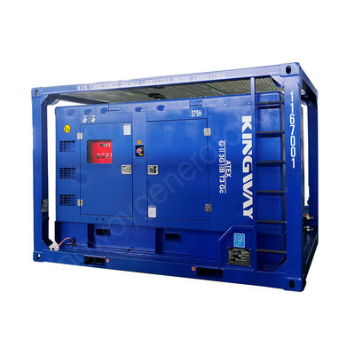 Kingway ATEX Zona 2 Compressor de ar Sullair 186CFM 100Psi para campos de petróleo e gás offshore