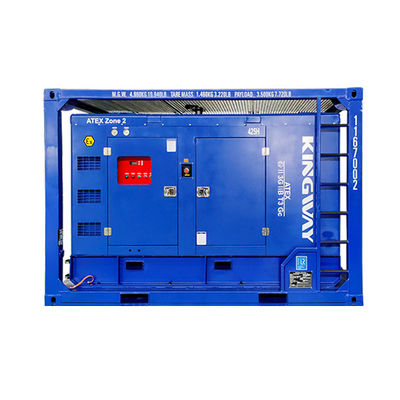 Sullair ATEX certified Zone 2 Ex-Proof Air Compressor DNV standards lifting frame 186CFM 100 Psi