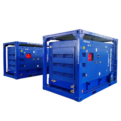 Quadro a pouca distância do mar terrestre 120kw 150kva do patim da zona 2Generator DNVGL 2.7-1 da zona 1 da plataforma