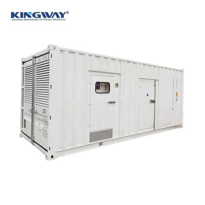 Tipo de recipiente Conjunto de gerador a diesel Caixa silenciosa Fornecimento de energia de reserva Equipamento de grandes centrais elétricas