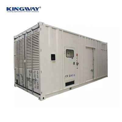 Tipo de recipiente Conjunto de gerador a diesel Caixa silenciosa Fornecimento de energia de reserva Equipamento de grandes centrais elétricas