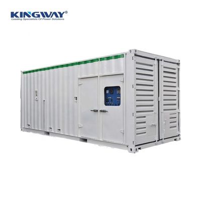 Tipo de recipiente Conjunto de gerador a diesel Caixa silenciosa Fornecimento de energia de reserva Equipamento de grandes centrais elétricas