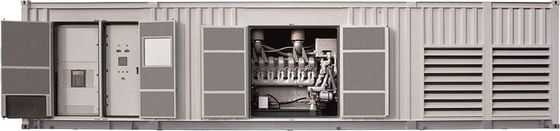 Tipo de recipiente Conjunto de gerador a diesel Caixa silenciosa Fornecimento de energia de reserva Equipamento de grandes centrais elétricas