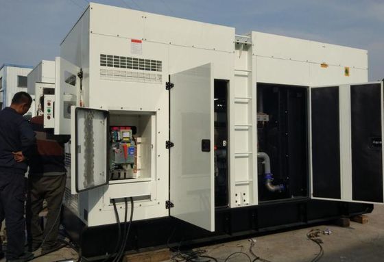 Conjunto de geradores diesel à prova de som Motor CE Certificado ISO DNV Diesel Genset Slient