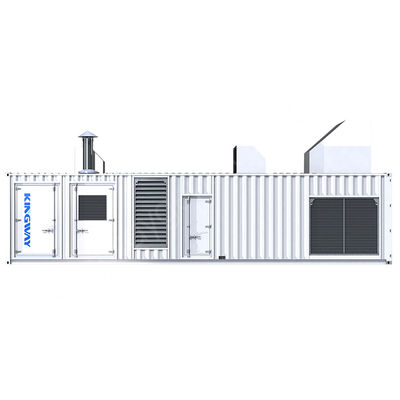 Genset de gás silencioso Certificado CE 50HZ/60HZ 240V/120V 50kw Conjunto de gerador de gás de potência com motores de marca