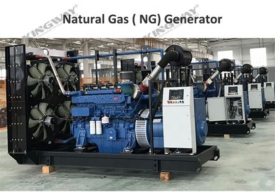 Genset de gás silencioso Certificado CE 50HZ/60HZ 240V/120V 50kw Conjunto de gerador de gás de potência com motores de marca