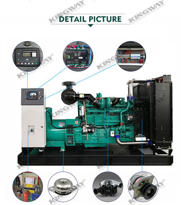 Gerador diesel super silencioso 30kva do dossel a 500kva 400v 50hz grupo gerador diesel de 3 fases 4 fios
