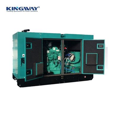 CE 50HZ 1500RPM geradores diesel à prova de som de potência de três fases 80KVA 64KW