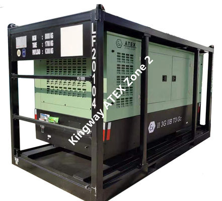 60kva 400v 50hz 3 fase 4 motor diesel à prova de explosão com fio certificado ATEX zona 2 gerador de dnv nominal para offshore