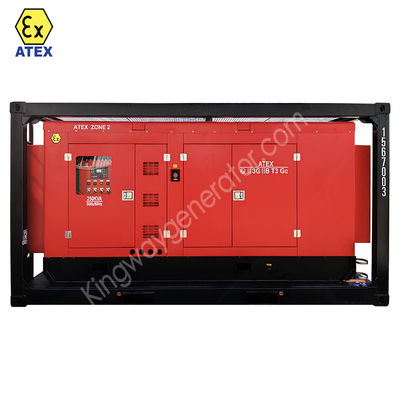 Área 1 Área 2 Proof- Explosion 1250KVA Gerador Diesel Seguro de Rig com estrutura de elevação DNV2.7-1 com para campos de petróleo e gás