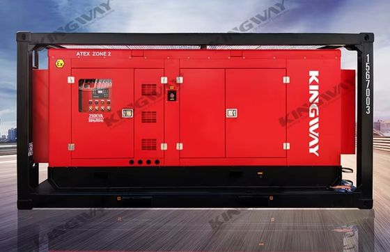 ATEX Zona II 3 Fases Gas Oil Field Diesel Generator Set 60KVA protetor contra explosões diesel gerador quadro máquina integrada