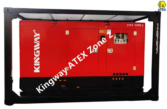 Rigsafe Proof Explosion Atex Zona I Zona II Gerador a diesel para a indústria de mineração de plataforma offshore com DVN Lifting Frame