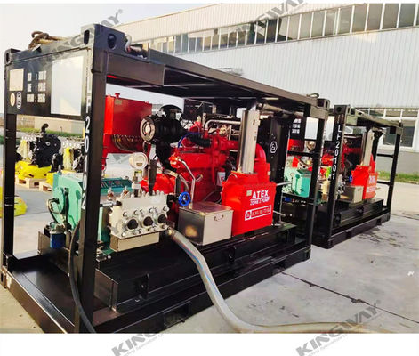 60 kva Atex Zona 2 IIB Temperatura T3 Alternador de gerador diesel IP55 À prova de explosão com DNV 2.7-1 Container offshore