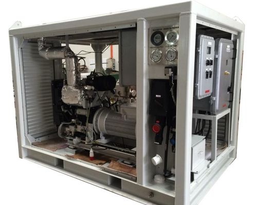 60 kva Atex Zona 2 IIB Temperatura T3 Alternador de gerador diesel IP55 À prova de explosão com DNV 2.7-1 Container offshore