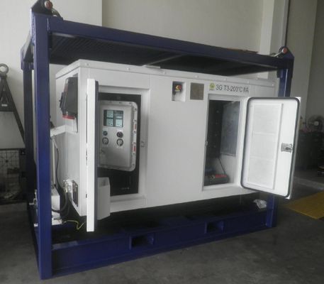 20KVA Zona II Gerador diesel silencioso à prova de explosão Montado em DNV 2.7-1 para campos de petróleo e gás offshore