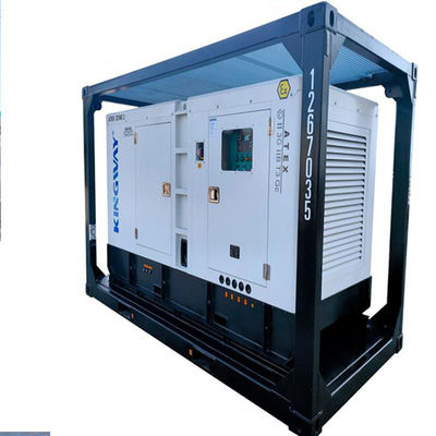 Certificação ATEX 3fase 200kw 250kva zona2 conjunto de geradores diesel à prova de explosão DNVGL 2.7-1 motor de serviço de plataforma de estrutura de deslizamento