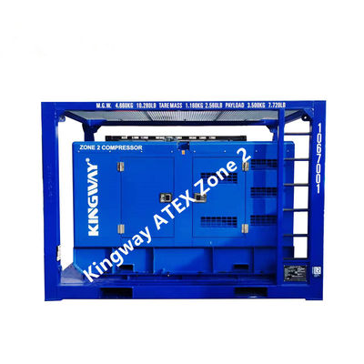 20KVA Atex Zona 2 ATEX Set de gerador à prova de explosão para a indústria de petróleo e gás com estrutura de elevação DNV