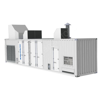 1MW 1000KW Genset de gás Tipo de recipiente Sistema de CHP opcional Conjunto de gerador de gás natural silencioso