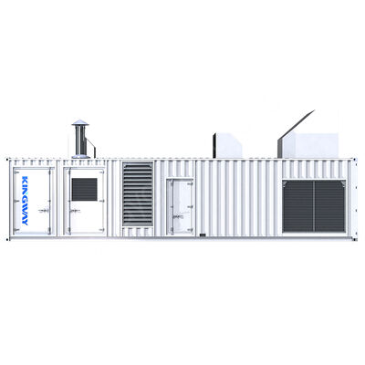 1MW 1000KW Genset de gás Tipo de recipiente Sistema de CHP opcional Conjunto de gerador de gás natural silencioso