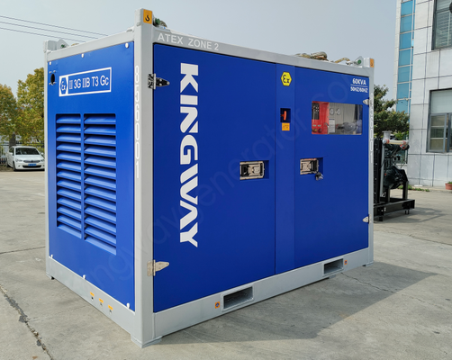 60 KVA ATEX Certificado Zona 2 Gerador Diesel Temp Classe T3 Plataforma Offshore Utilização Explosão Proof Set Gerador Diesel