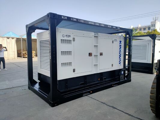60 KVA ATEX Certificado Zona 2 Gerador Diesel Temp Classe T3 Plataforma Offshore Utilização Explosão Proof Set Gerador Diesel