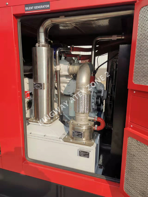 IP55 quadro de levantamento integrado gerador do equipamento 100KVADiesel da zona 2 da proteção ATEX