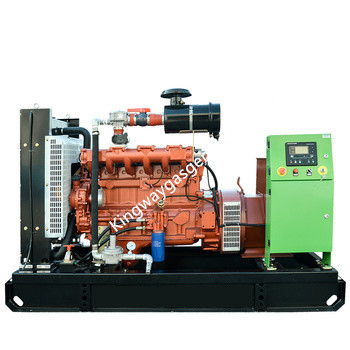 Gerador silencioso do gás natural de Cummins Engine Kingway 125KVA para a venda