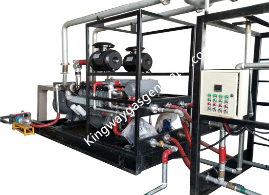 Gerador personalizado do gás 650KW natural com CHP do calor e do poder da produção combinada