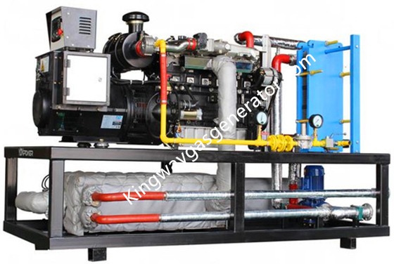125kva 100KW grupo de gerador de Yuchai do gerador do gás de três fases para o uso da mina