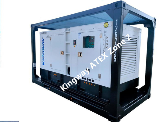 Compressor de ar à prova de explosões 186CFM do motor diesel da zona 2 de ATEX 100 libras por polegada quadrada