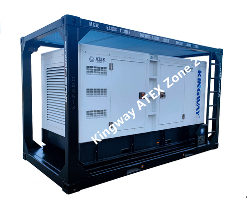 Tipo silencioso do gerador do equipamento ATEX da zona 2 de 300KVA ATEX