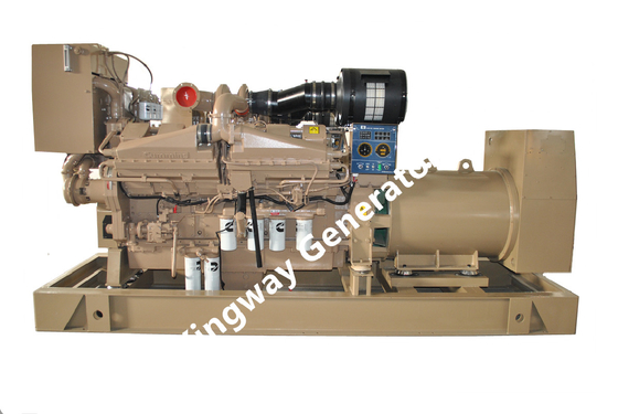 Certificado de 1000KW Cummins Engine Marine Diesel Generator Set With CCS