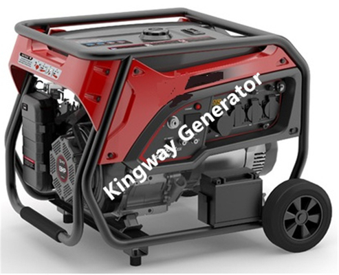 Grupo de gerador silencioso 8KVA do gerador portátil alaranjado da cor 12Hp