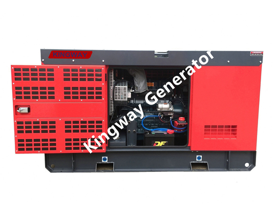 Dossel silencioso do gerador do aço carbono do CE para o grupo de gerador diesel do gás 20KW-800KW