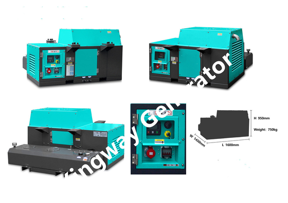 Grampo 18KVA no motor diesel Genset Generator For Reefer Containers