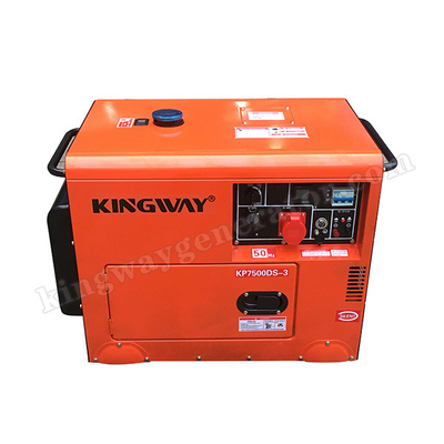 O ar aberto do estilo 5KW refrigerou o uso portátil da emergência do gerador com o depósito de gasolina 25L