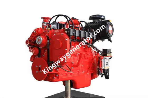 O motor de gás natural silencioso de 200KW 250KVA Cummins ajustou o curso 4
