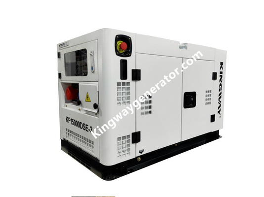 Gerador portátil silencioso móvel, poder alternativo do gerador 6KW diesel