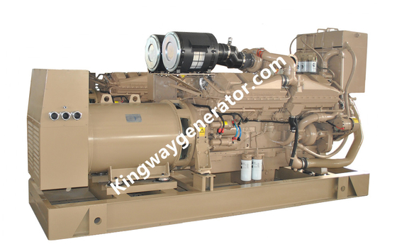 Certificado de 1000KW Cummins Engine Marine Diesel Generator Set With CCS